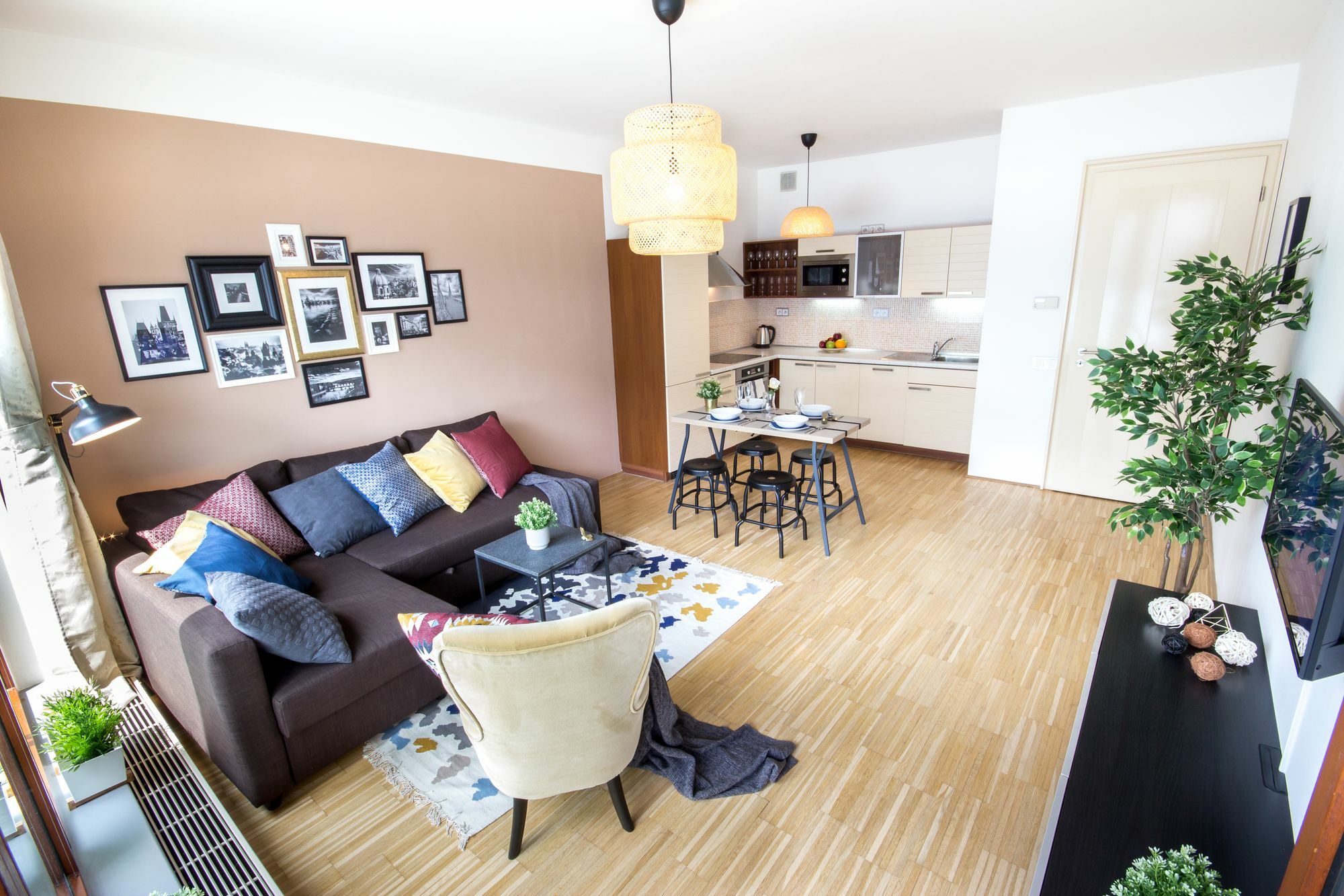 Luxury Apartment River Diamond Residence Prag Exteriör bild